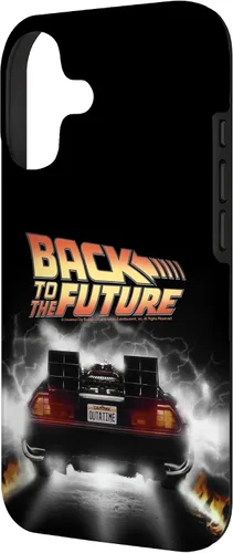 Vista 2 de Back to The Future Delorean Peel Out - Carcasa para iPhone 17