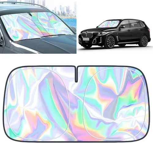 Vista 16 de Parasol para parabrisas BMW X1 E84 2016-2026 – Cubierta plegable para parabrisas X1 E84, accesorios para proteger el coche de los rayos del sol