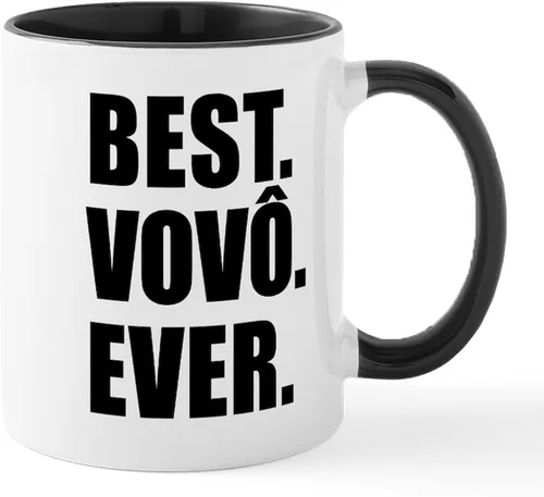 Vista 5 de CafePress Best Vovo Ever Grandpa - Taza de café de cerámica (11.0 fl oz)