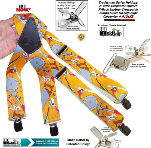 Vista 5 de Tirantes Holdup de 2 pulgadas de ancho de la serie Tradesman para hombre