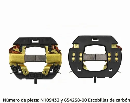 Vista 2 de N187232 Conjunto de soporte de cepillo de carbono para taladro de 20 V