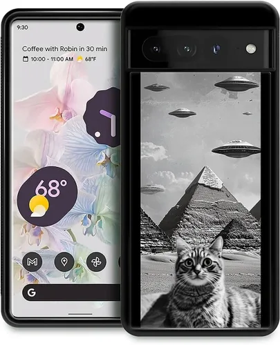 Vista 23 de CARLOCA Funda compatible con Google Pixel 4A 5G, diseño gráfico de moda, a prueba de golpes, antiarañazos, protección contra caídas, para Google