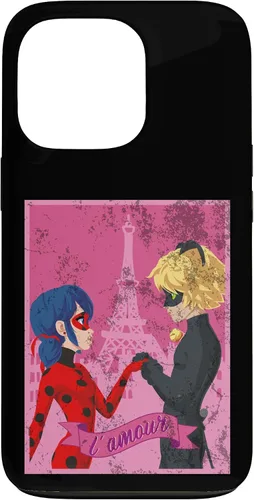 Vista 10 de Miraculous Ladybug Vintage Collection Paris Love - Carcasa para iPhone 17