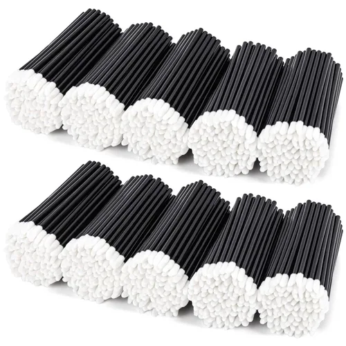 Vista 8 de 100pcs desechable Lip Gloss Aplicadores Lipstick wands Kits de Herramienta