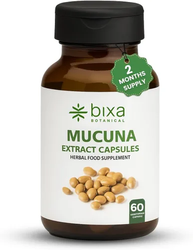 Vista 10 de bixa BOTANICAL Mucuna Pruriens Powder Polvo de frijol de terciopelo