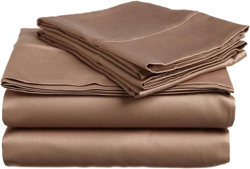 Vista 36 de BLUENILEMILLS Blue Nile Mills - Juego de sábanas bajeras de algodón ultra suave de alta calidad con bolsillo profundo de 300 hilos, totalmente