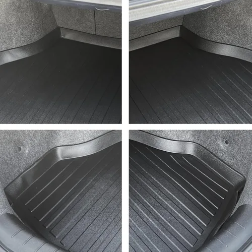 Vista 2 de Forro de carga prémium para Honda Accord LX Sport Sedan 2013-2017 – 100% de protección, alfombrilla de maletero de automóvil de ajuste