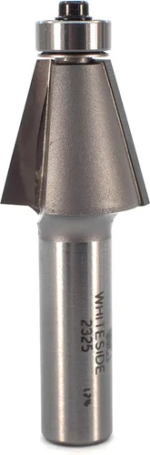 Vista 4 de Whiteside Broca biselada del borde de los pedazos 2325 del router con la longitud de corte de 15 grados de 1 pulgada
