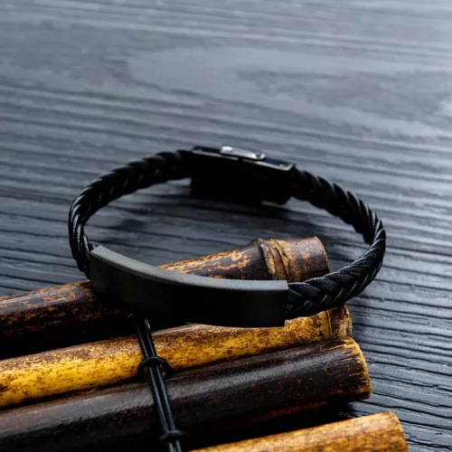 Vista 6 de DARIN GIFT - Pulsera de cuero trenzado con texto en inglés "To My Little Brother", regalo de hermano hermana, gracias por tu amor y apoyo, regalos