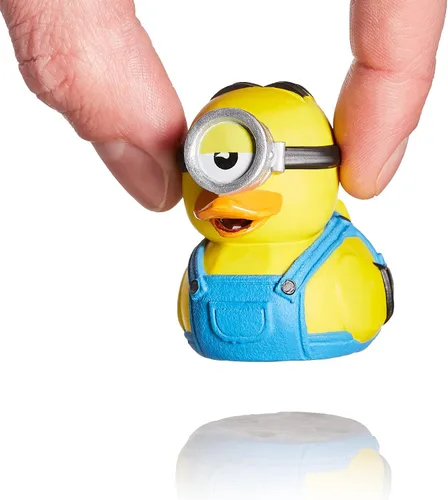 Vista 6 de TUBBZ Boxed Edition Minions Bob - Figura coleccionable de pato de goma de vinilo – Producto oficial de Despicable Me 4 Minions – TV, películas