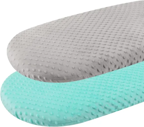 Vista 11 de Dot - Juego de sábanas para moisés, paquete de 2 sábanas elásticas ajustables para cuna, ultra suaves, ajuste universal, almohadilla rectangular