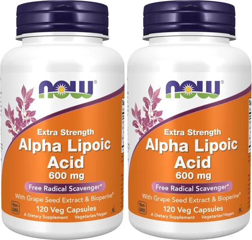 Vista 10 de Ácido alfa lipoico NOW Foods de 0.02 oz, 3046, 60, 1, 1