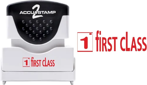 Vista 12 de ACCUSTAMP 2 035594 - Sello de obturador con copia roja Microban 1 5/8 x 1/2
