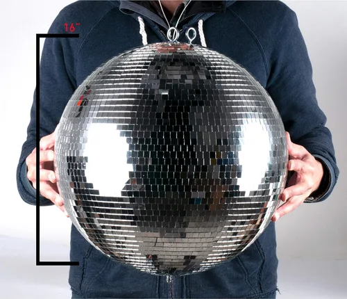 Vista 2 de ADJ Products EM16 (bola de espejo disco de 16 pulgadas)