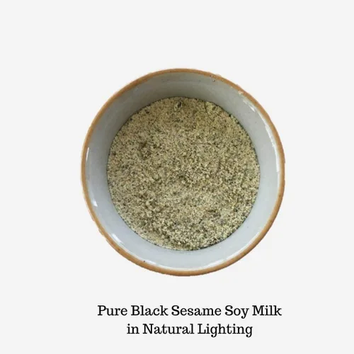 Vista 3 de Leche de soya de sésamo negro puro en polvo