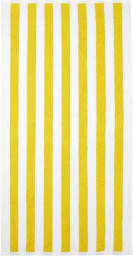 Vista 5 de Amazon Basics Cabana Stripe - Toalla de playa (2 unidades), color amarillo, 60 x 30 pulgadas