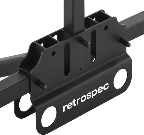 Vista 7 de Retrospec Lenox - Soporte para bicicleta con receptor de 2 pulgadas, 2 portabicicletas, clase II o III