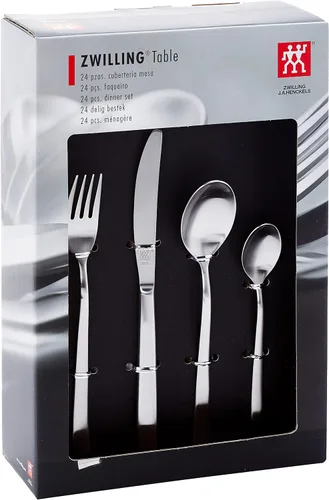 Vista 2 de Zwilling Juego de 24 cubiertos de mesa Artic
