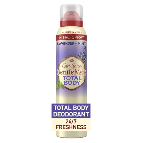 Vista 12 de Old Spice Desodorante en aerosol para todo el cuerpo para hombres, sin aluminio, aroma a aloe + lluvia, protección contra olores 24/7, frescura