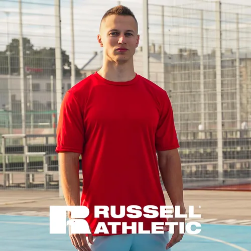 Vista 5 de Russell camiseta atlética para entrenar para hombre