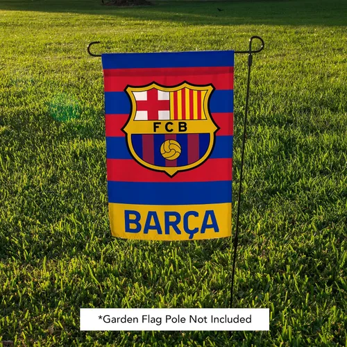 Vista 5 de Desert Cactus Bandera de jardín del FC Barcelona FCB – 19 x 12 pulgadas, bandera de fútbol Barcelona Barça Barça Barça, para exhibición al aire