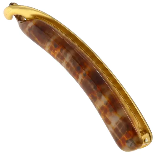 Vista 10 de Camila Paris NV134 - Pinza para cabello francés, soporte flexible para cola de caballo clásico para niñas, peine de plátano entrelazado Negro