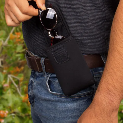 Vista 8 de USA Gear Funda para gafas de sol y lentes para gafas y sombras de diseñador