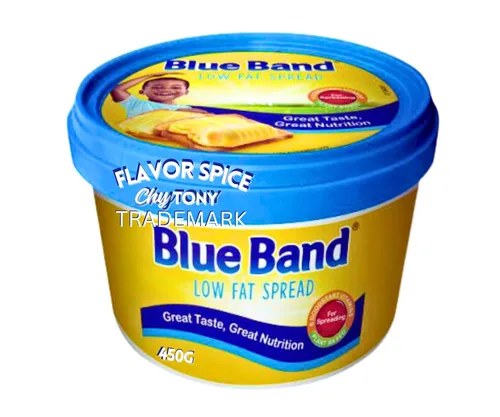 Vista 6 de Margarina Blue Band (baja - grasa para untar (8.82 oz) Con 2 paquetes de galletas de crema sin azúcar