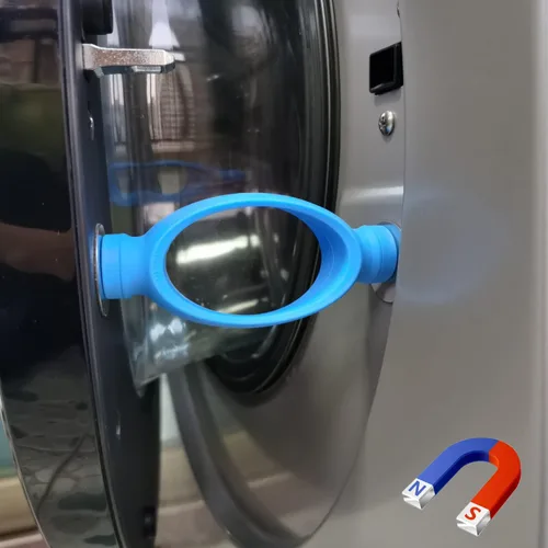 Vista 10 de Accesorio para puerta de lavadora, evita el moho y ayuda a que tu lavadora se seque correctamente para evitar olores (gris oscuro)