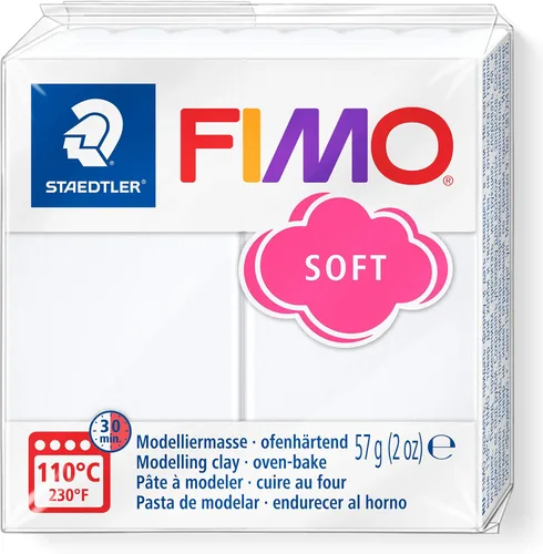 Vista 32 de Staedtler FIMO Effects Arcilla Polimérica - Arcilla para Hornear en Horno para Joyería, Escultura, Azul Translúcido 8020-374