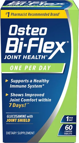 Vista 9 de Osteo Bi-Flex Glucosamina con vitamina D, One Per Day by Osteo Bi-flex, salud de las articulaciones, 130 tabletas recubiertas, 130