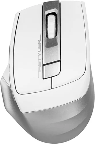 Vista 2 de A4tech FB35 Bluetooth y ratón inalámbrico 2.4G compatible con PC/Android/iOS/MAC - ICY White blanco (Icy White)