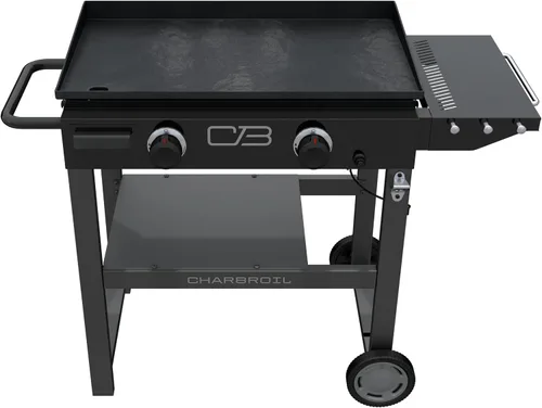 Vista 3 de Charbroil Serie Performance de 28" con 2 quemadores de gas propano con carro, negro - 463459924