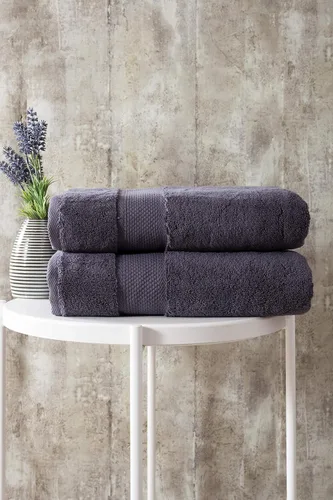 Vista 3 de BAGNO MILANO Toallas turcas, ultrasuaves, lujosas toallas de baño de algodón turco de lujo, juego de toallas de secado rápido, fabricadas en Turquía