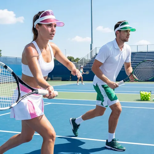 Vista 19 de Jiuguva Viseras de plástico unisex para el sol, gorra de póquer con protección UV para hombres y mujeres, deportes al aire libre, actividades
