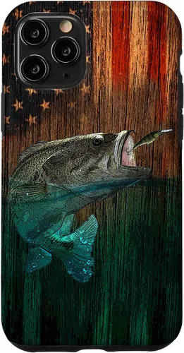 Vista 27 de iPhone 16 Largemouth Bass pesca pescadores caso