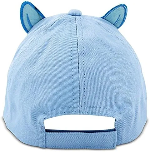 Vista 5 de Hasbro Little Girls My Little Pony - Gorra de béisbol de algodón, diseño de arco iris, orejas dimensionales, edad de 2 a 7 años, Azul