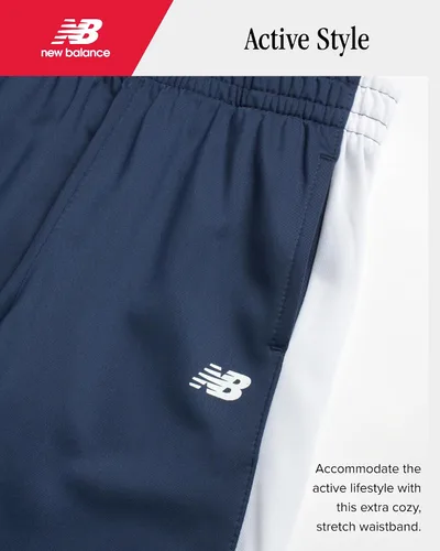 Vista 4 de New Balance Pantalones deportivos para niño Paquete de 4 pantalones deportivos de tricot Pantalones deportivos de rendimiento con bolsillos