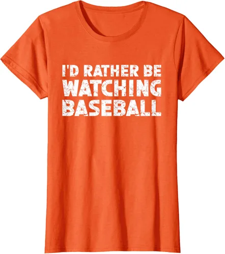 Vista 13 de Camiseta de béisbol I'd Rather Be Watching