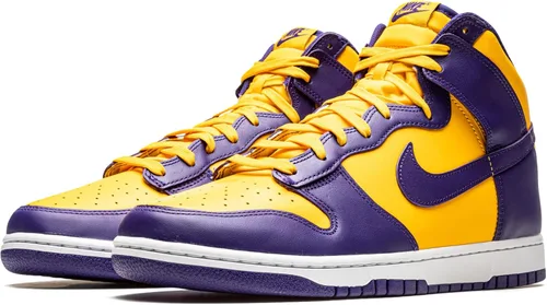 Vista 2 de Nike Hombres Dunk High Retro DD1399 500 Lakers - Talla 7, Púrpura (Court PurpleCourt Purple)