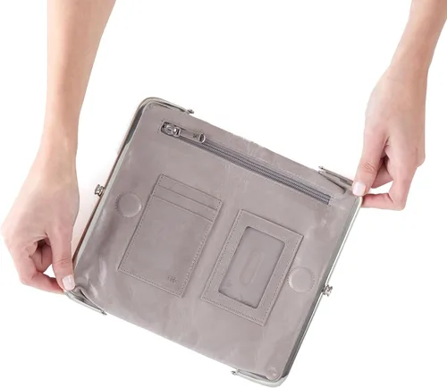 Vista 25 de HOBO Cartera de mano de cuero Lauren para mujer