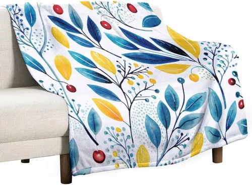 Vista 16 de Manta de verano con parches bohemios, vintage, bohemia, acogedora manta de franela para sofá, cama para niños y adultos, 30 x 40 pulgadas, manta