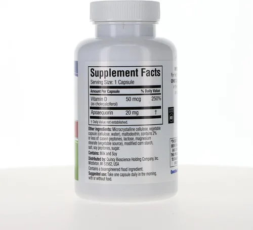 Vista 3 de Prevagen Mejora la memoria: fuerza extra de 20 mg, 60 cápsulas, con apoequorina y vitamina D y prevagen 7 días píldora Suplemento cerebral