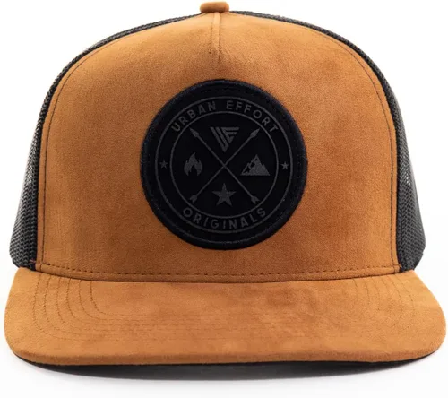 Vista 42 de Urban Effort Gorra trasera de malla, para hombres y mujeres, gorra de béisbol de 5 paneles, gran cierre a presión para caza y senderismo