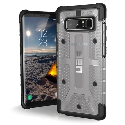 Vista 10 de URBAN ARMOR GEAR [UAG] Samsung Note 8 Monarch - Funda para teléfono resistente con plumas, color negro