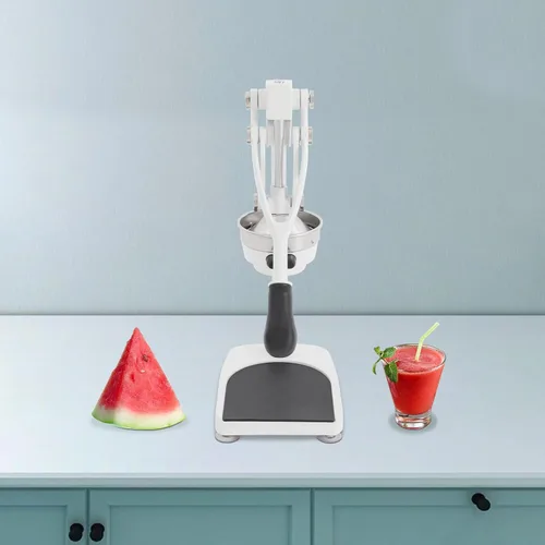 Vista 7 de Bacocoo - Exprimidor de cítricos de hierro fundido para limón, lima, exprimidor y triturador profesional, exprimidor manual de jugo de naranja, base