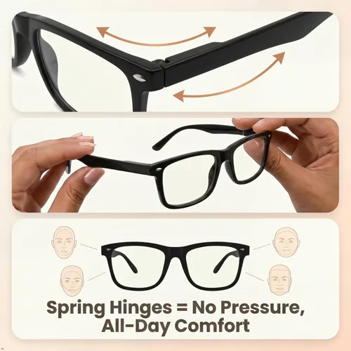 Vista 4 de Eyekepper Reading Glasses Men, Readers for Women, Stylish