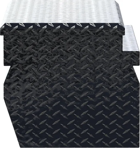 Vista 7 de UWS EC20172 Caja de almacenamiento de aluminio de pared pesada de aluminio brillante de 36 pulgadas, tapa RigidCore