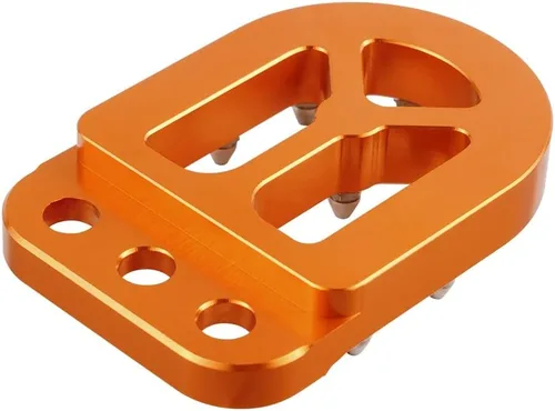 Vista 5 de Para KTM 790 Adventure R S 2018-2022 890 Adv - Palanca de freno de pie trasero ajustable para motocicleta, almohadilla de clavija, placa de Negro