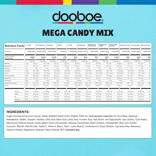 Vista 2 de Surtido de dulces de Halloween, 8 libras, regalos novedosos envueltos